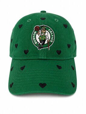 New Era Boston Celtics Youth Green Heart Embroidered 9TWENTY Hat